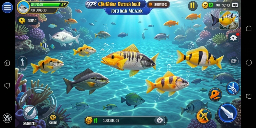 Gameplay seru menembak ikan di 9ZK.