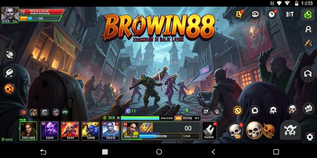 Tampilan menakutkan dari gameplay BROWIN88 yang penuh ketegangan.