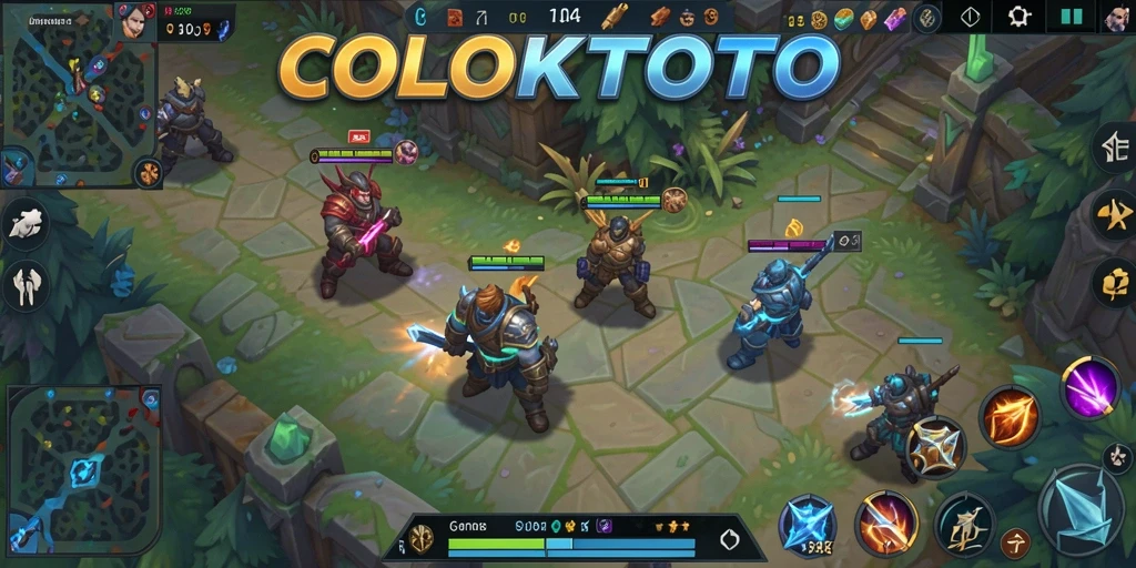 Tampilan gameplay COLOKTOTO yang menegangkan dan seru.