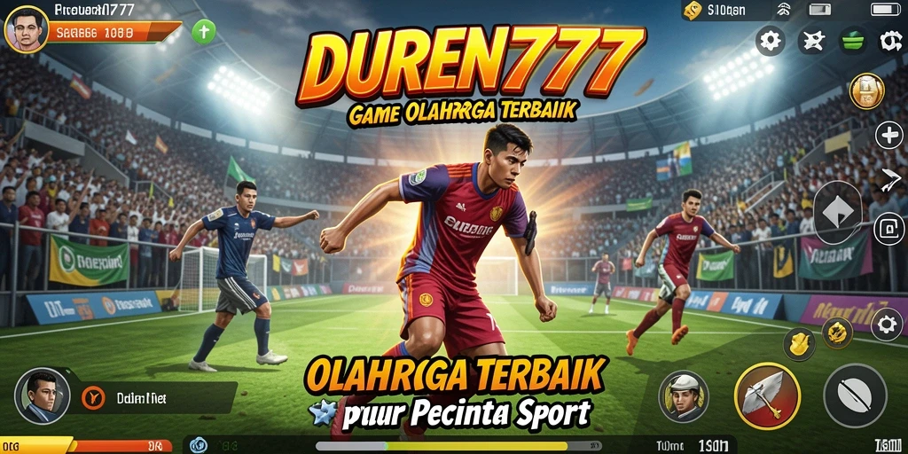 Tampilan gameplay DUREN777 dengan aksi seru di lapangan.