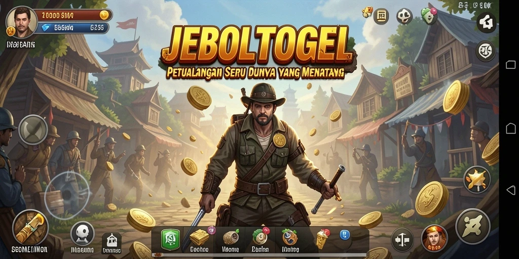 Tangkapan layar JEBOLTOGEL menunjukkan aksi seru dalam gameplay petualangan.