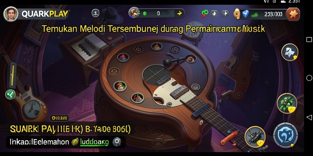 Tampilan gameplay QUARKPLAY yang menarik dan interaktif.