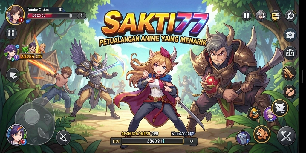Tampilan utama gameplay SAKTI77 yang menarik dan penuh aksi.