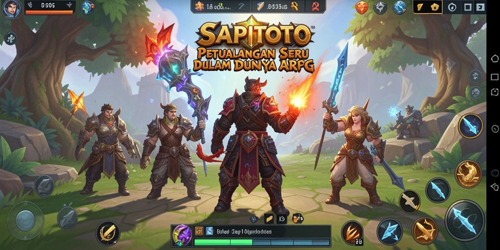 Tampilan gameplay seru SAPITOTO yang penuh aksi dan petualangan.