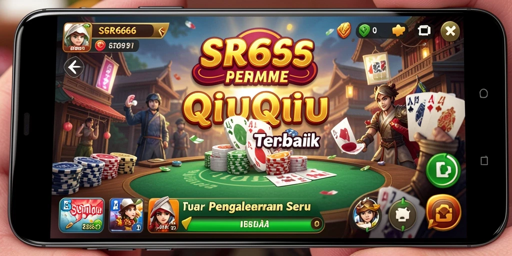 Screenshot gameplay QiuQiu yang seru di SR6666.