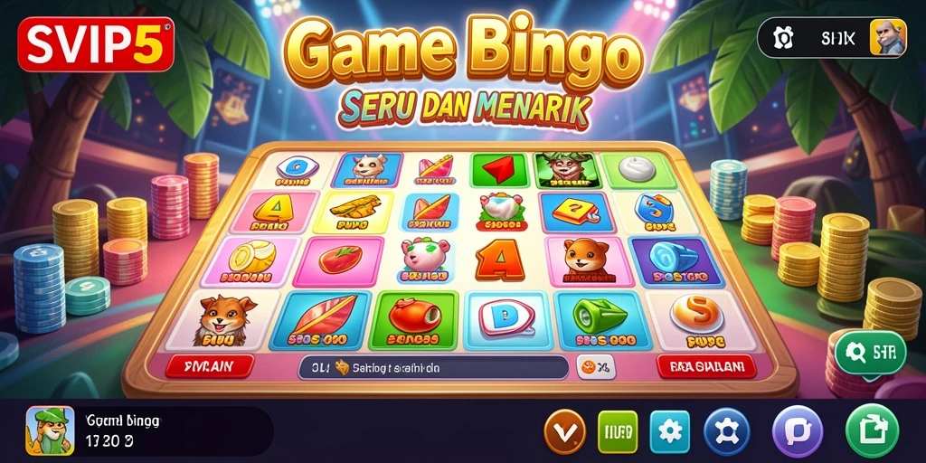 Tampilan gameplay Bingo yang menarik di SVIP5.