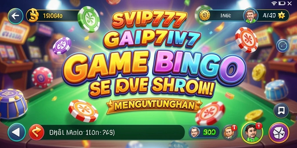 Tampilan gameplay seru di SVIP777 saat bermain Bingo.