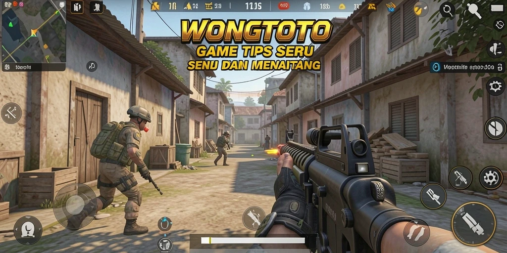 Tampilan menakjubkan dari gameplay seru WONGTOTO.