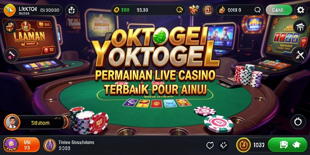 Tampilan gameplay YOKTOGEL yang mendebarkan di Live Casino.